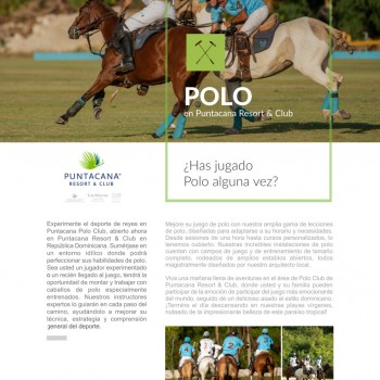 Polo en Puntacana Resort
